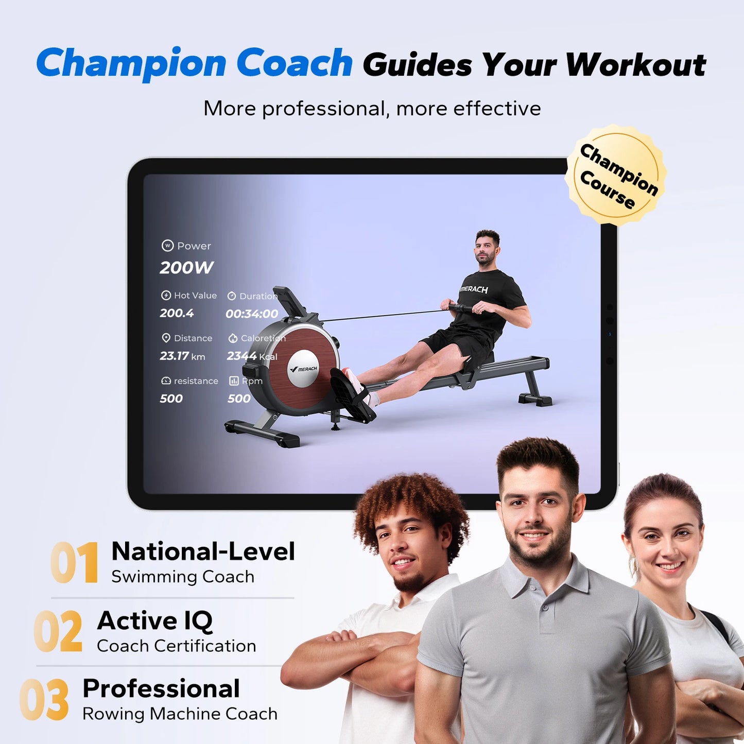 MERACH Magnetic Rower Machine