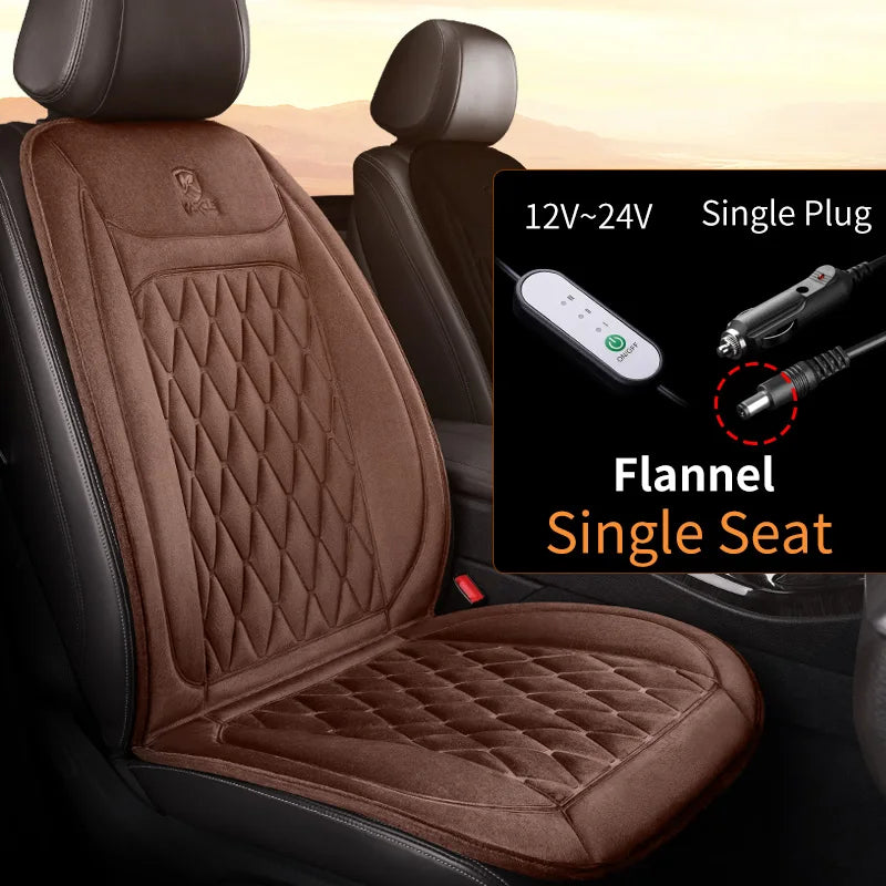 Heated Car Seat Cover Protector