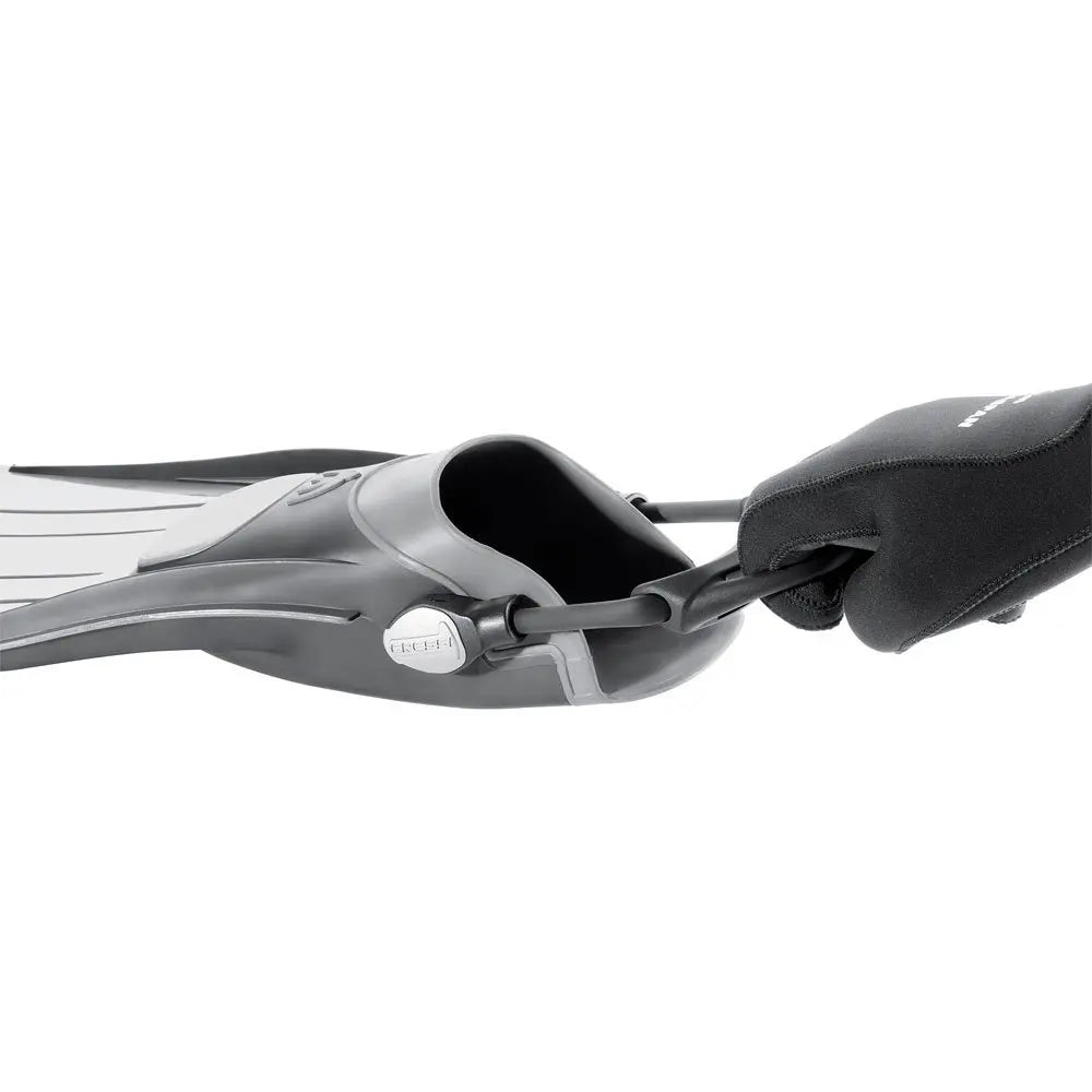 Cressi REACTION Scuba Diving Fins Powerful Open Heel Long Blade