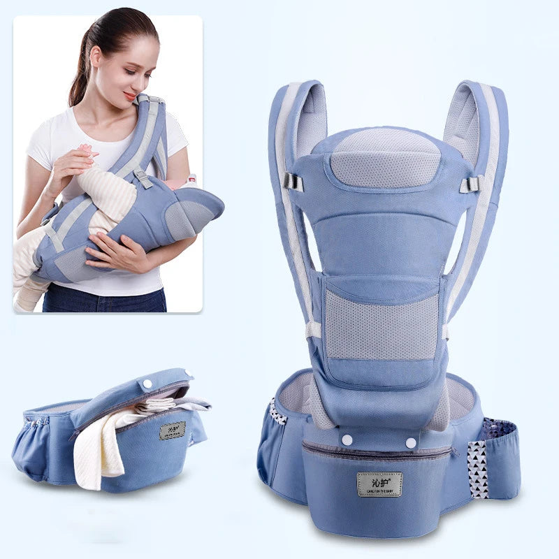 Newborn Ergonomic Baby Carrier Backpack Hipseat
