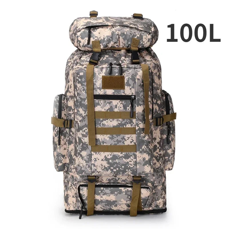 80L/100L Tactical Backpacks Large Rucksack