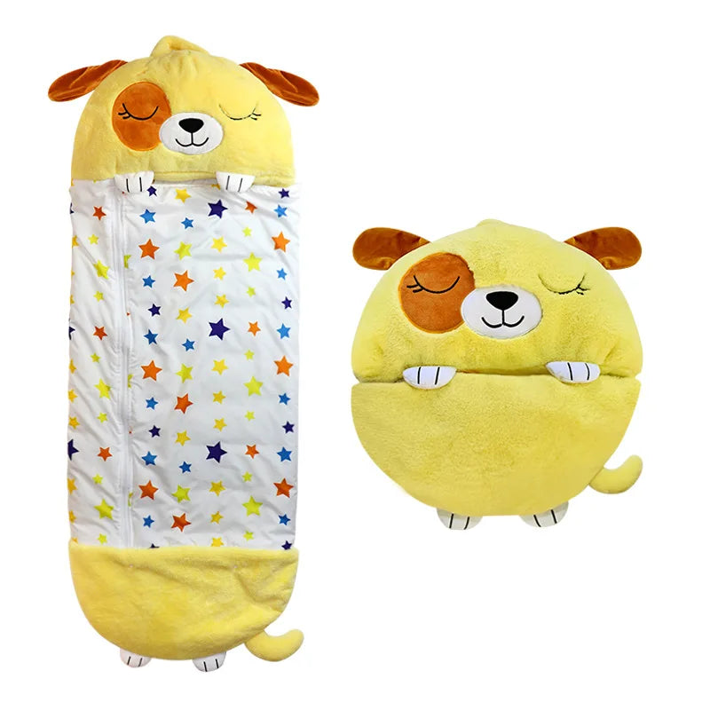 Children's Cartoon Sleeping Bag Pillow Sleep Sack