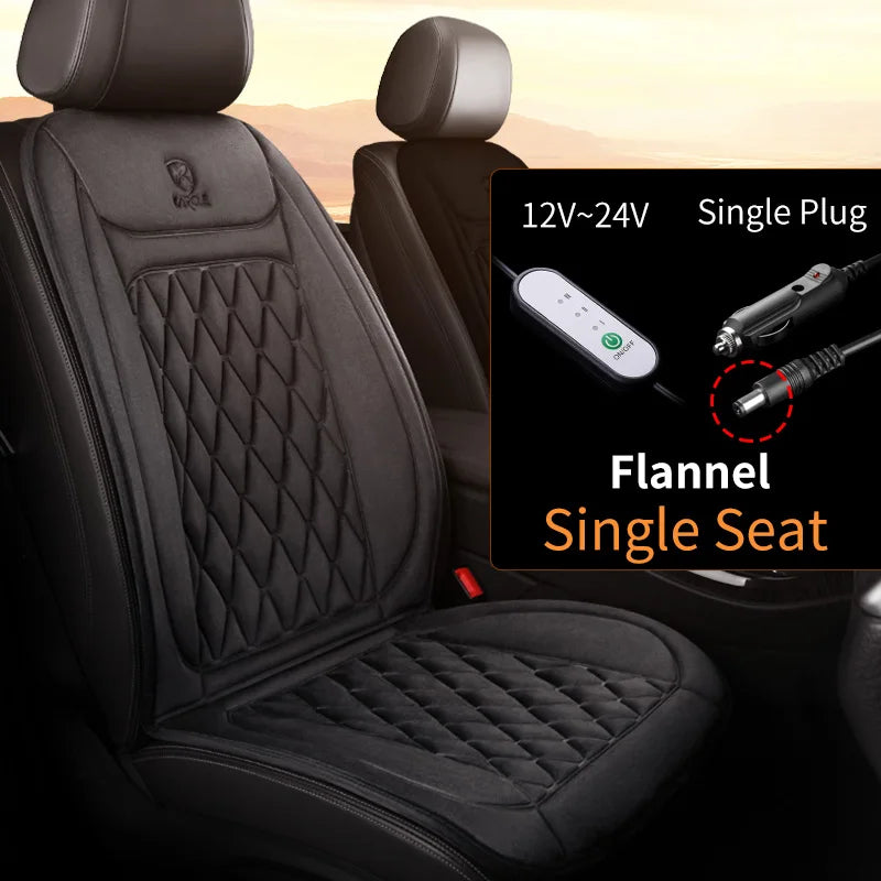 Heated Car Seat Cover Protector