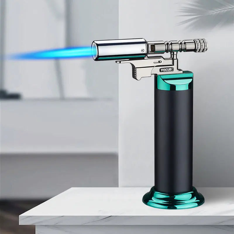 Powerful Windproof Blue Flame Jet Torch Gas Lighter