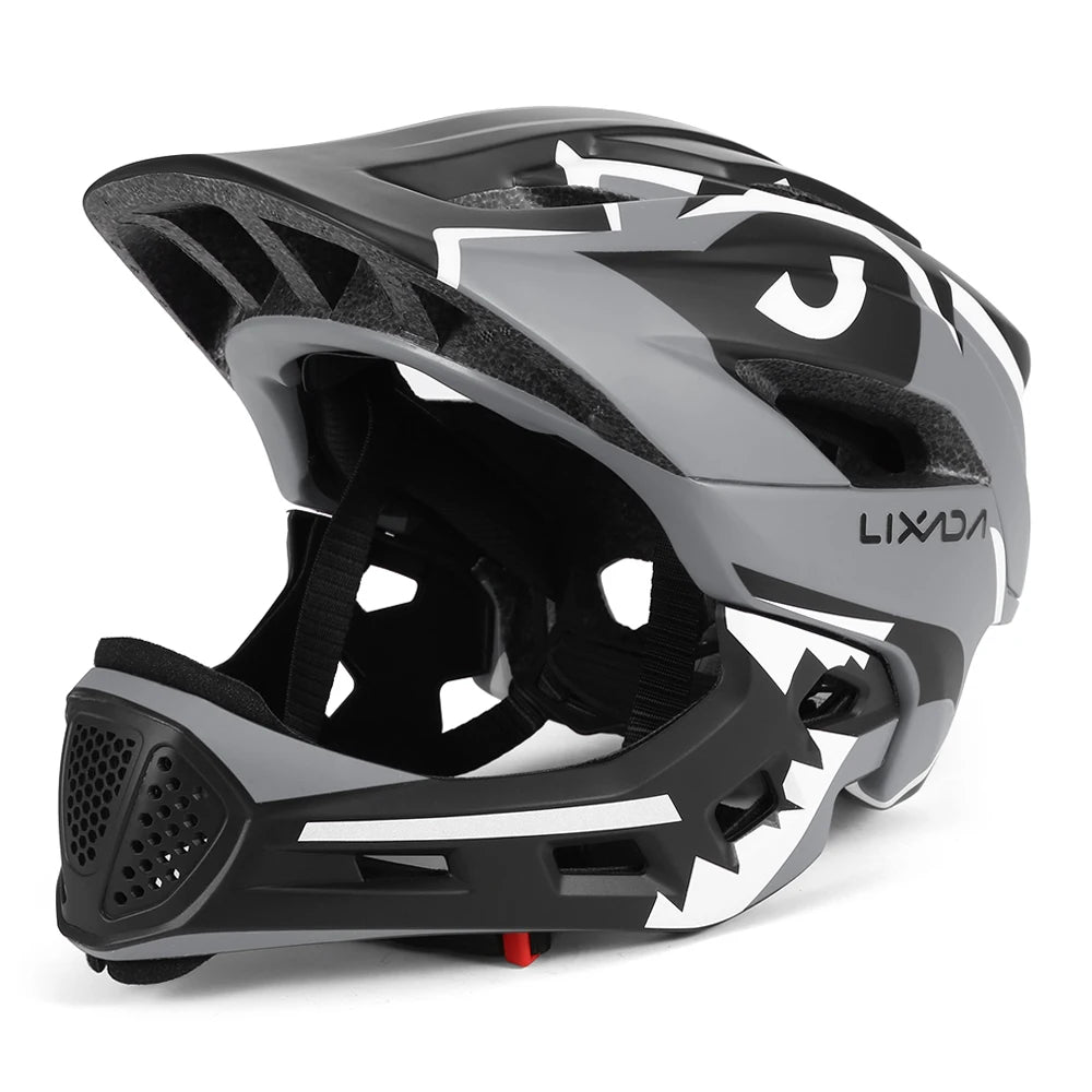 Kids Detachable Full Face Bike helmet