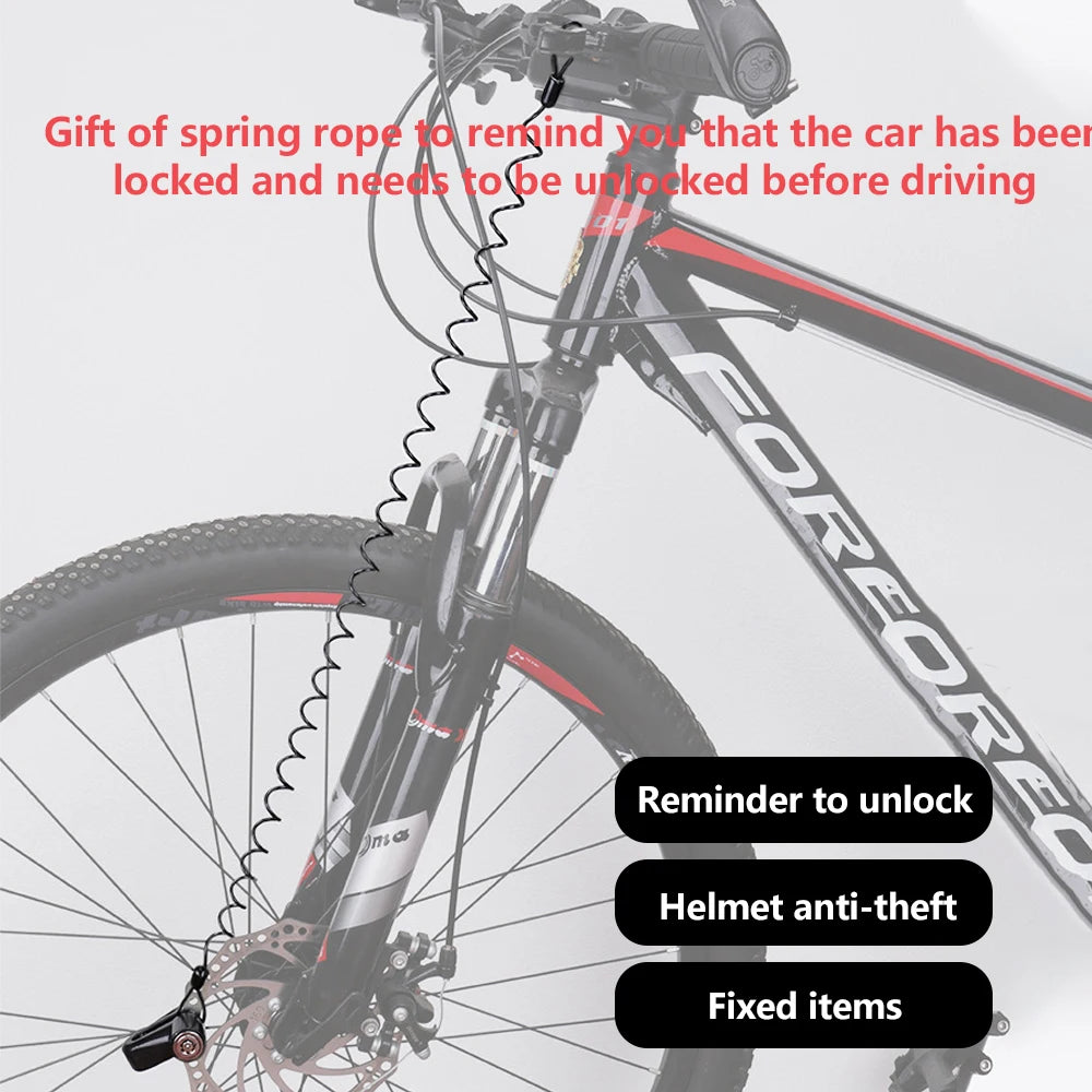 Motorcycle Alarm & Disc Brake Lock