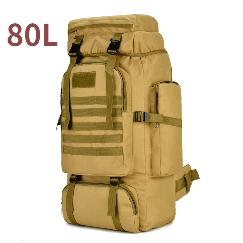 80L/100L Tactical Backpacks Large Rucksack
