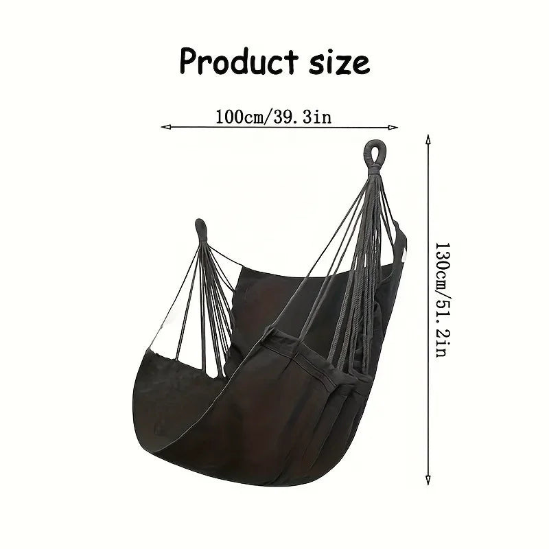 Single Fabric Hammock Chair