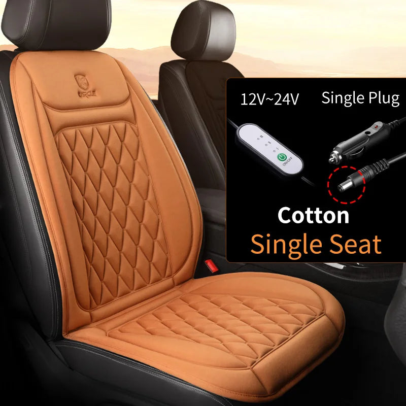 Heated Car Seat Cover Protector