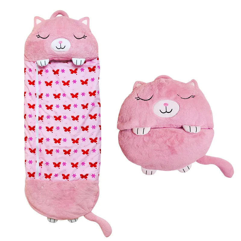 Children's Cartoon Sleeping Bag Pillow Sleep Sack