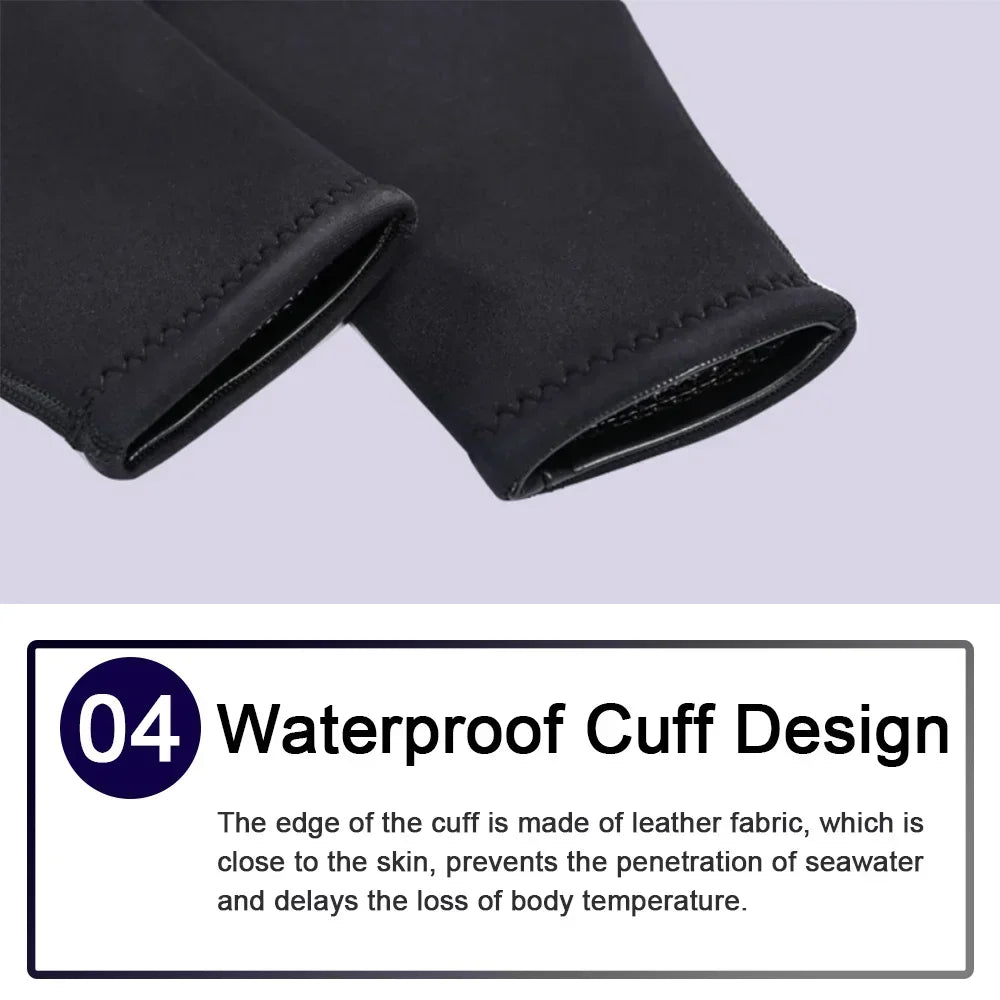 1.5mm Men's Long Wetsuit Neoprene Material Warm Lining