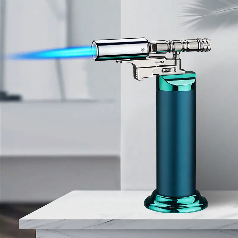 Powerful Windproof Blue Flame Jet Torch Gas Lighter