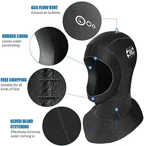 Scuba Diving Hood 3mm neoprene hoods