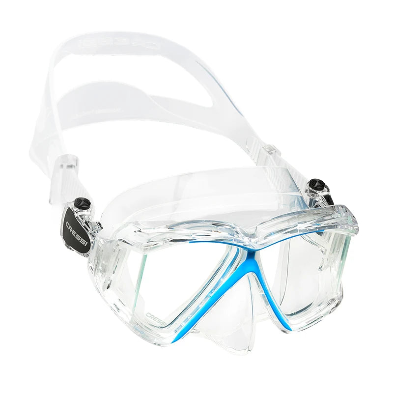 Cressi Scuba Diving Mask Professional Tempered Glass Lens Pano4