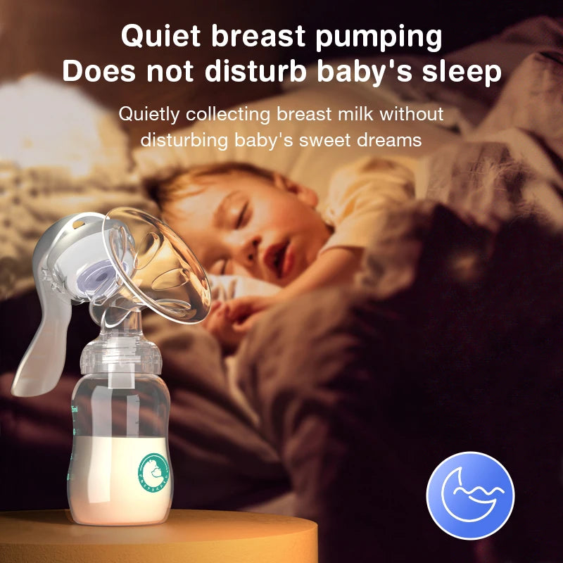 Baby Manual Suction Milk Pump
