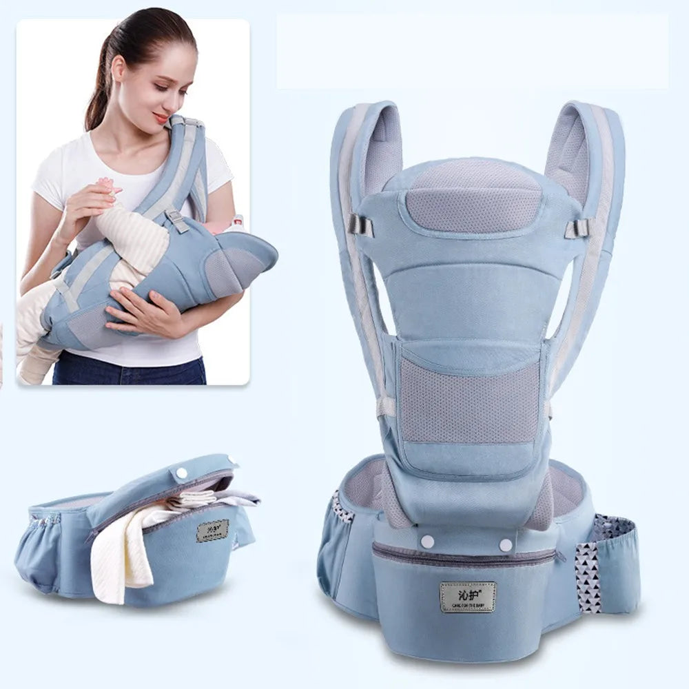 Newborn Ergonomic Baby Carrier Backpack Hipseat