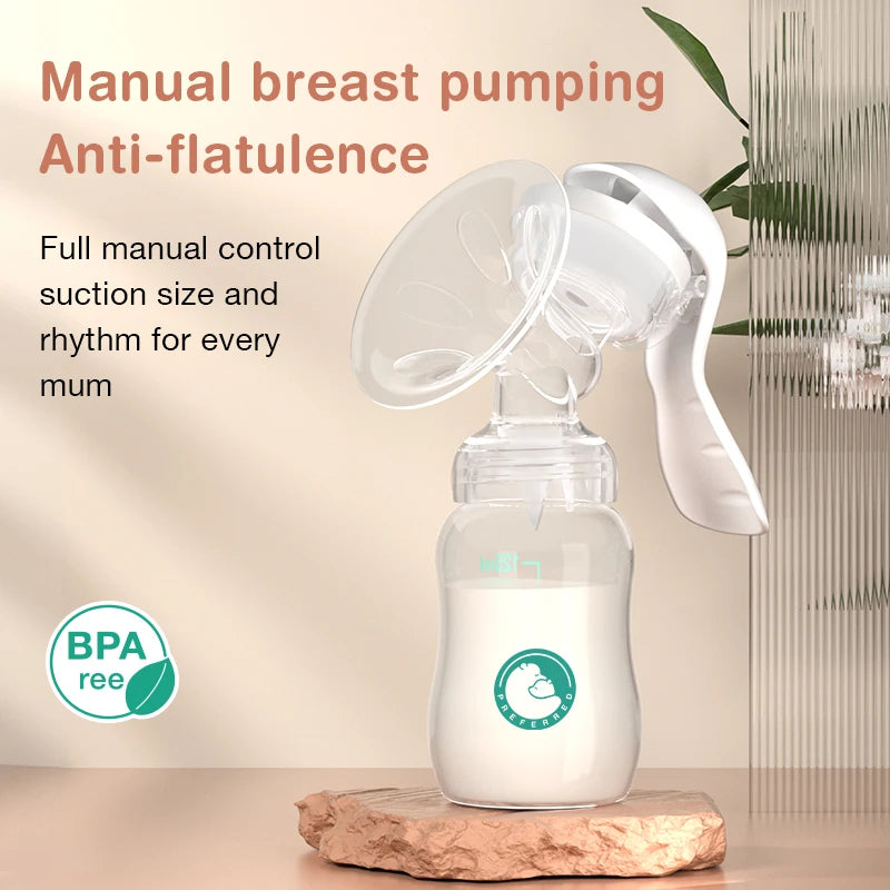 Baby Manual Suction Milk Pump