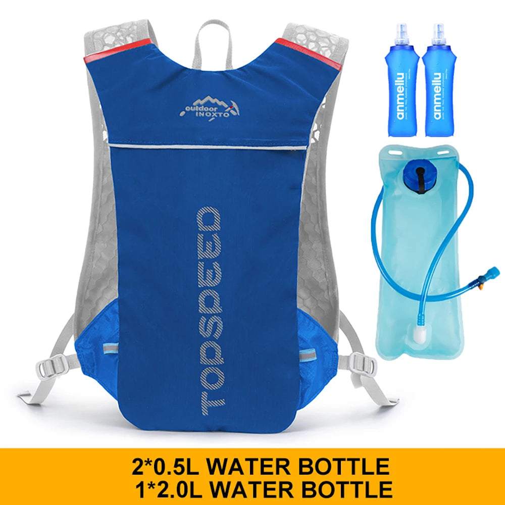 Outdoor Trail Running 5L Ultralight Backpack Hydration Jogging Vest