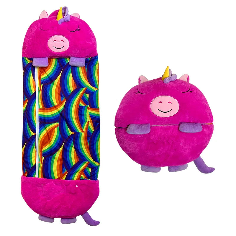 Children's Cartoon Sleeping Bag Pillow Sleep Sack