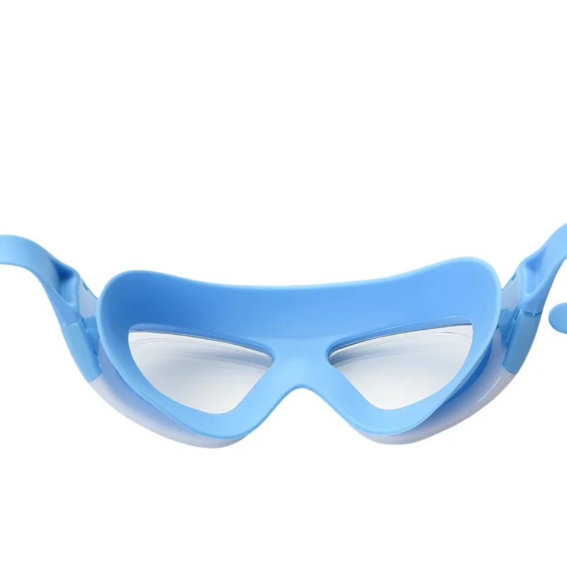 Kids Swim Goggles with Silicone Earplugs Anti-Fog Swimming Pool Eyewear