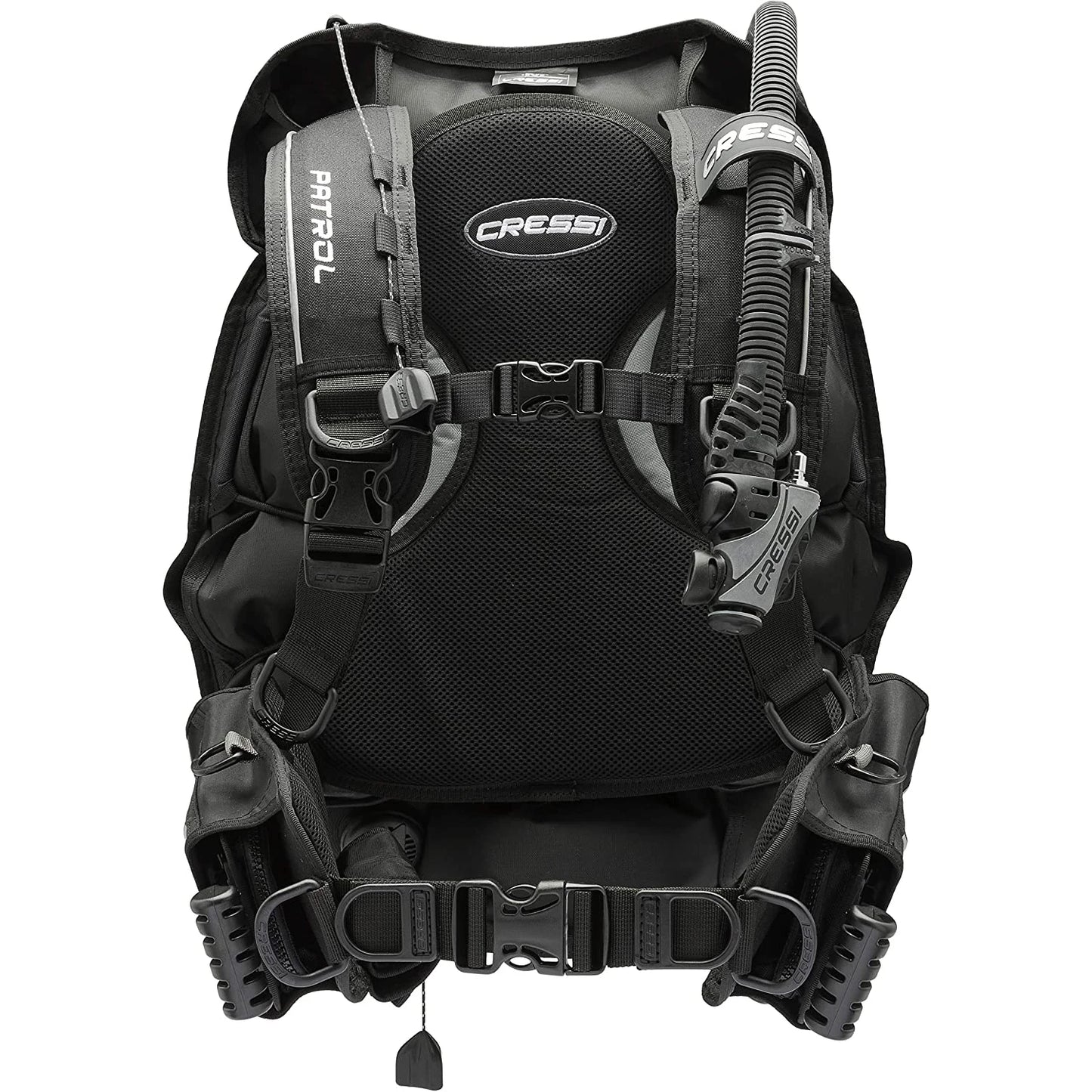 Cressi Patrol BCD Travel-Friendly Light Back Inflation
