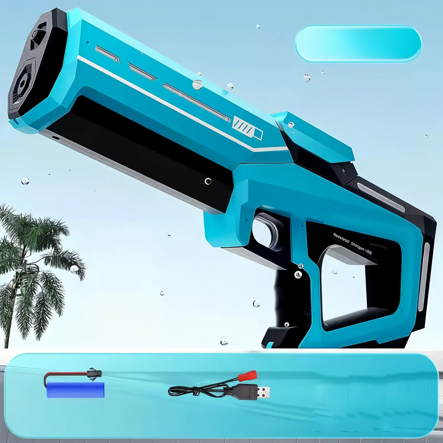 Electric Automatic Water Gun Toys Summer Beach Outdoor