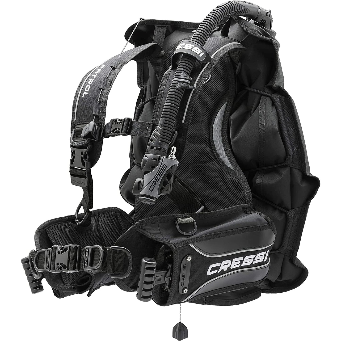 Cressi Patrol BCD Travel-Friendly Light Back Inflation