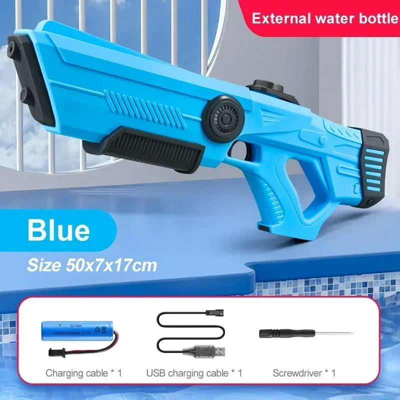 Electric Automatic Water Gun Toys Summer Beach Outdoor