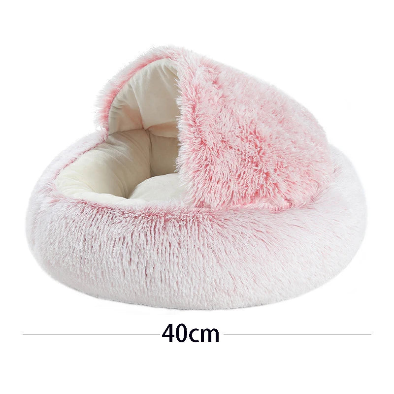 Cat Sleeping Nest Plush Bed
