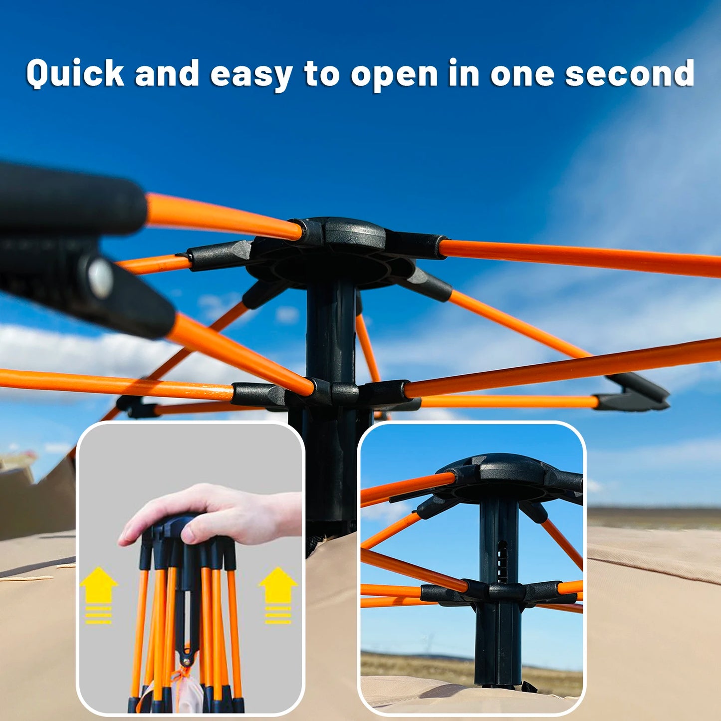 Automatic Quick-opening Tent Rainproof Sunshine-proof