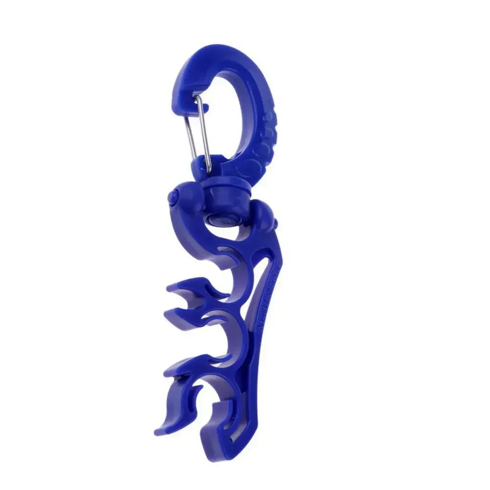 Scuba Diving Triple Regulator BCD Hose Holder Octopus Retainer BCD Clip