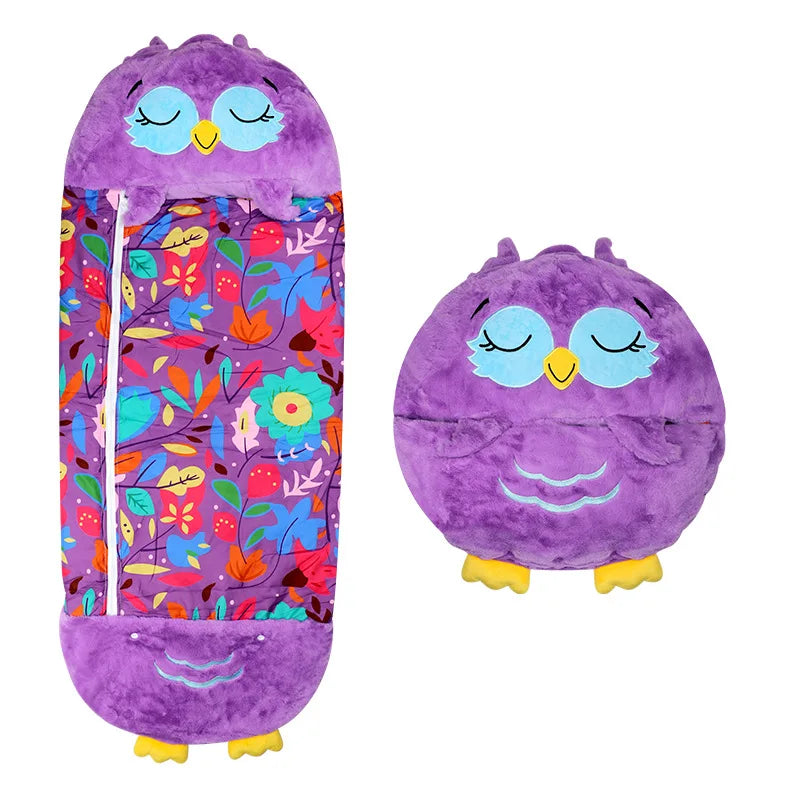Children's Cartoon Sleeping Bag Pillow Sleep Sack
