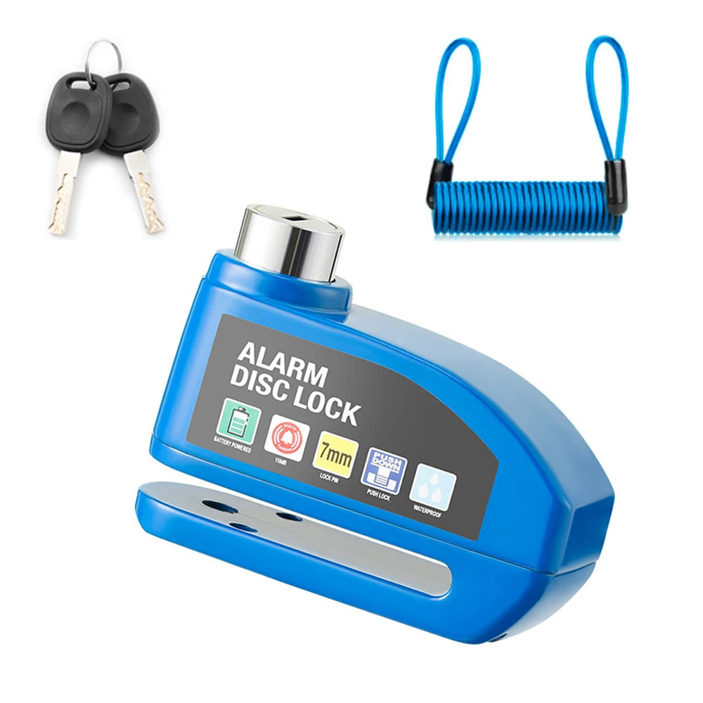 Motorcycle Alarm & Disc Brake Lock