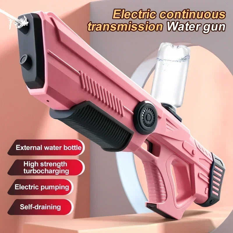 Electric Automatic Water Gun Toys Summer Beach Outdoor