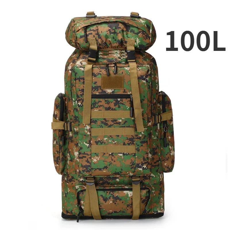 80L/100L Tactical Backpacks Large Rucksack