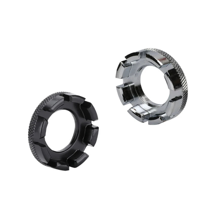 Bike Wheel Rim Wrench Mini Adjuster Spanner 8 Way Groove Bicycle Spoke Tension Wrench