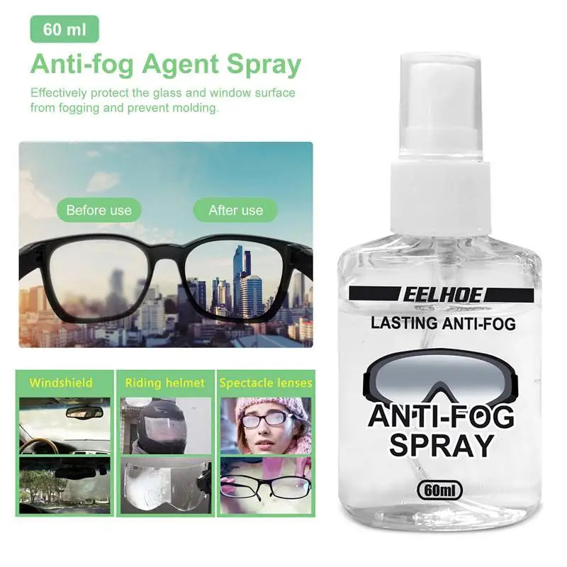 Anti-Fog Spray For Swim Goggles Scuba Dive Mask Lens Cleaner 60ml