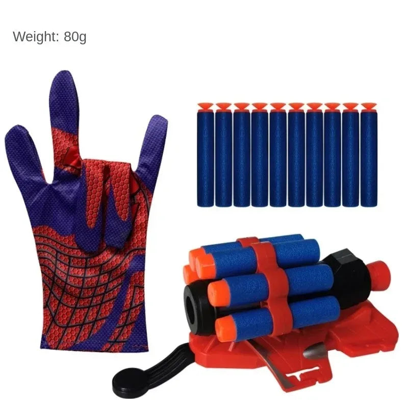 Wrist Mounted Spidey Soft Bullet Launcher