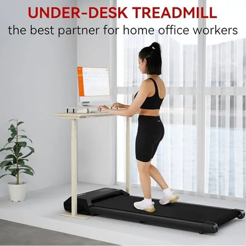 Superun 2 in 1 Portable Treadmill with Remote Control