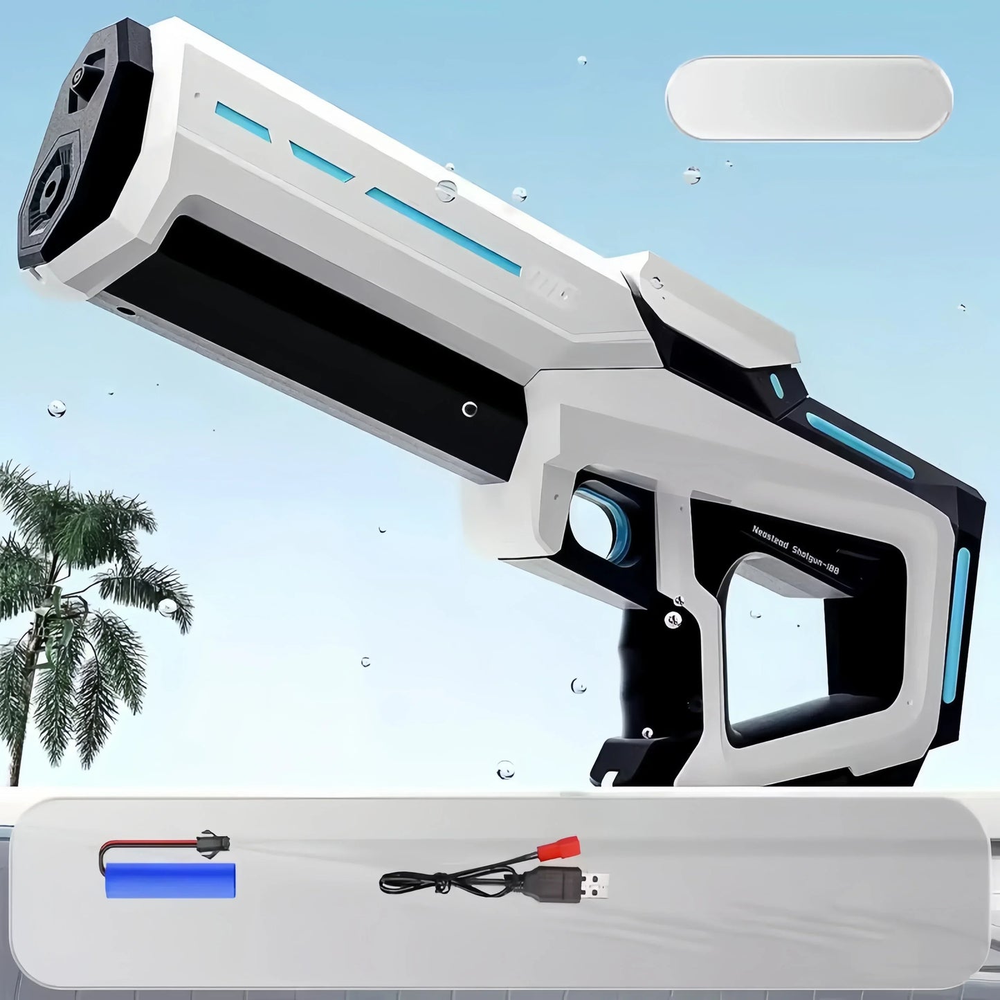 Electric Automatic Water Gun Toys Summer Beach Outdoor