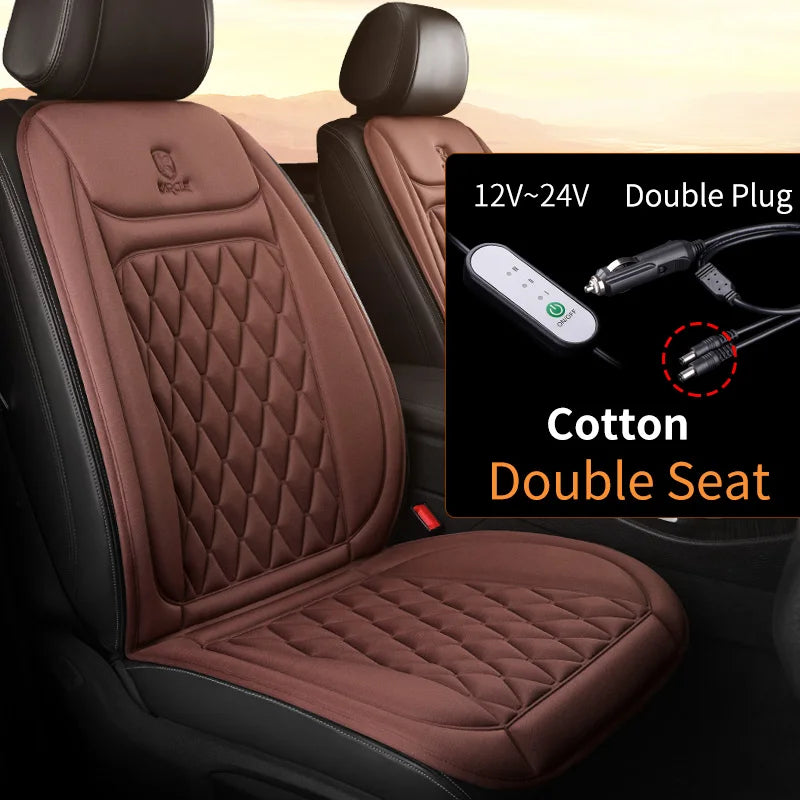Heated Car Seat Cover Protector