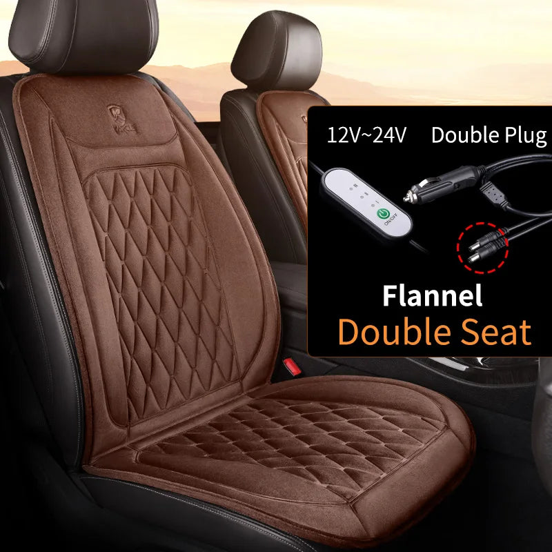 Heated Car Seat Cover Protector
