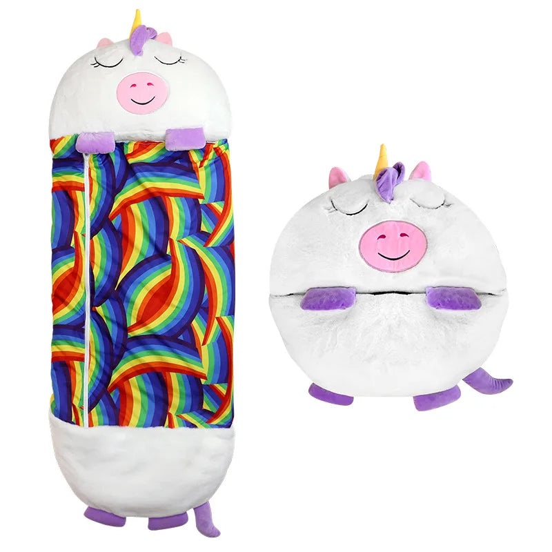 Children's Cartoon Sleeping Bag Pillow Sleep Sack