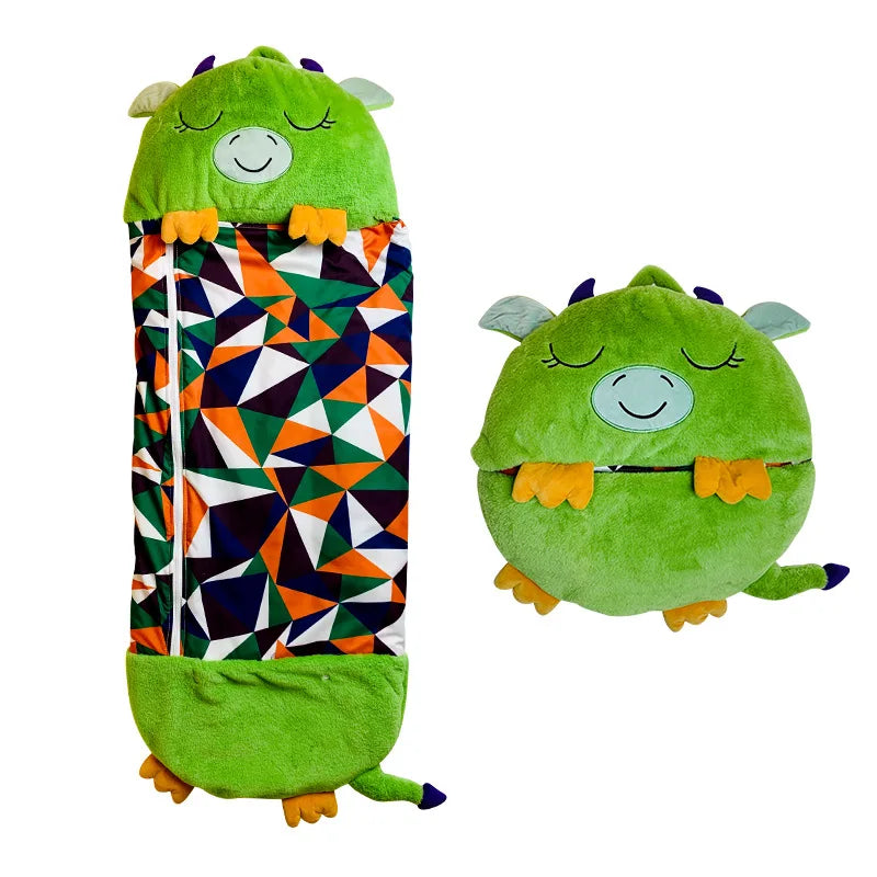 Children's Cartoon Sleeping Bag Pillow Sleep Sack