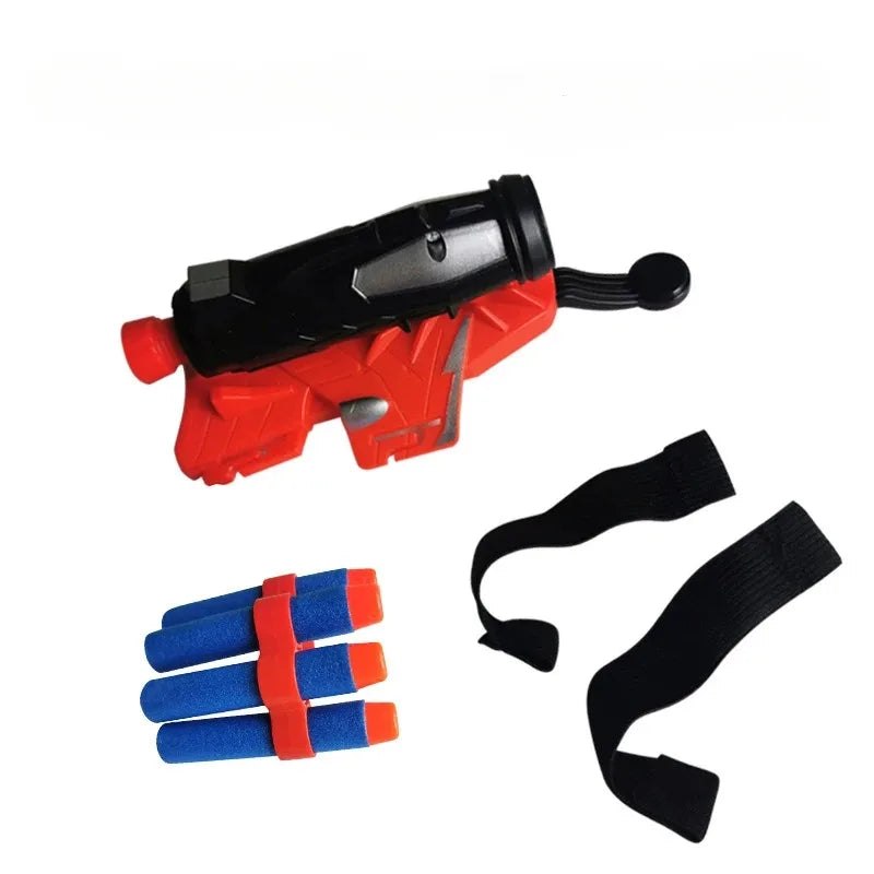 Wrist Mounted Spidey Soft Bullet Launcher