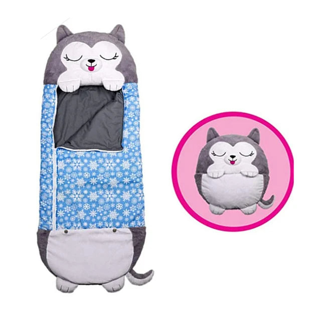 Children's Cartoon Sleeping Bag Pillow Sleep Sack