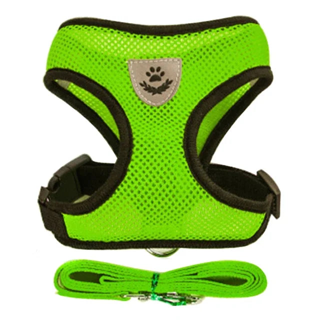 Cat Adjustable Mesh Vest Harness