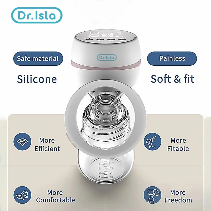 Dr Isla's Electric Breast Pump Intelligent Integrated High Suction Breast Pump