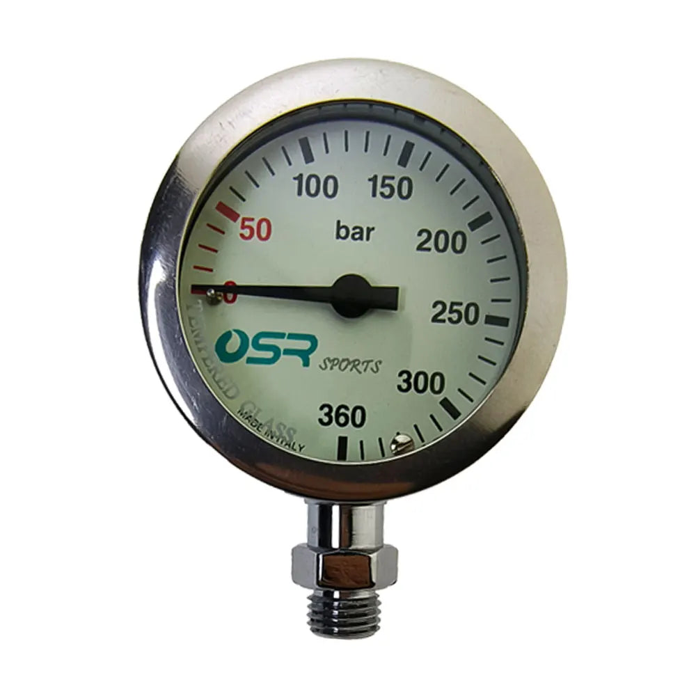 360 Bar Diving SPG Luminous Submersible Pressure Gauge