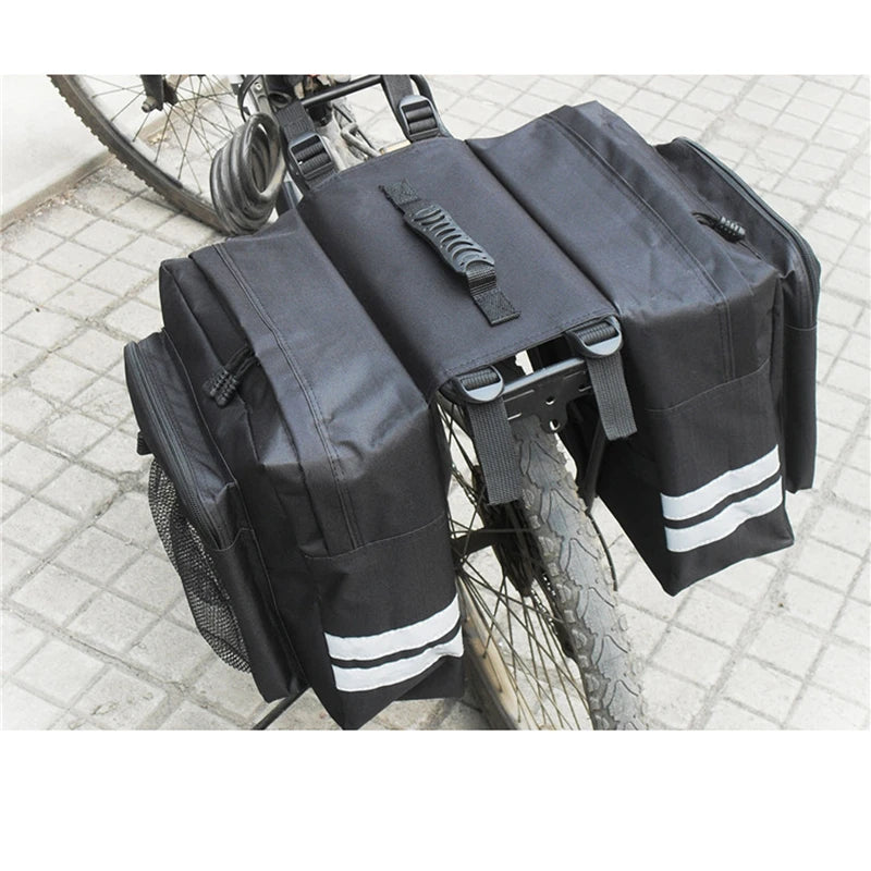 MTB Bicycle Carrier Bag Rear Rack Bike Trunk Bag
